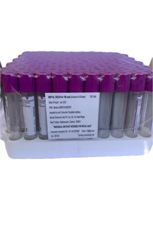Vacutainer Tube Lavender EDTA k2 10ml