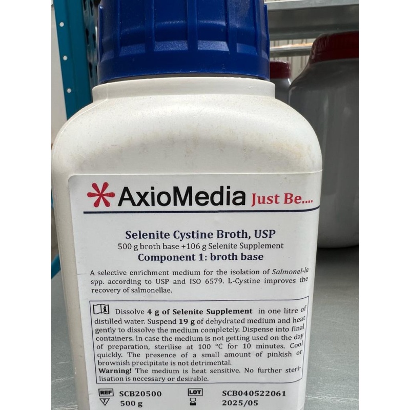 Selenite Cystine Broth 500G scaled