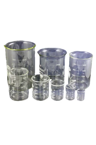 Glass Beakers Tall Form