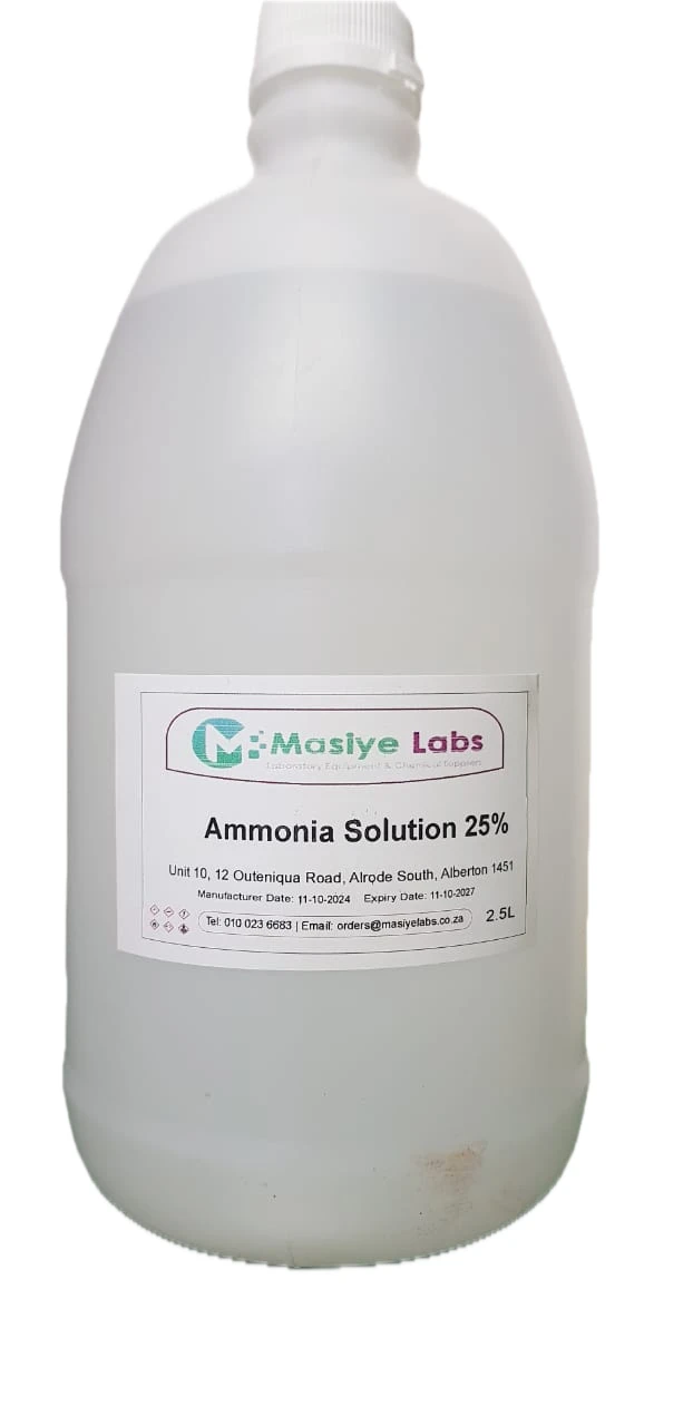 Ammonium Hydroxide 25% 10L Ammonium Hydroxide 25% 10L