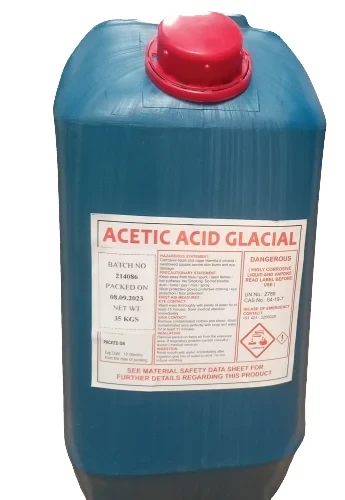 Acetic Acid Glacial 99.5% FG Acetic Acid Glacial 99.5 FG 25L