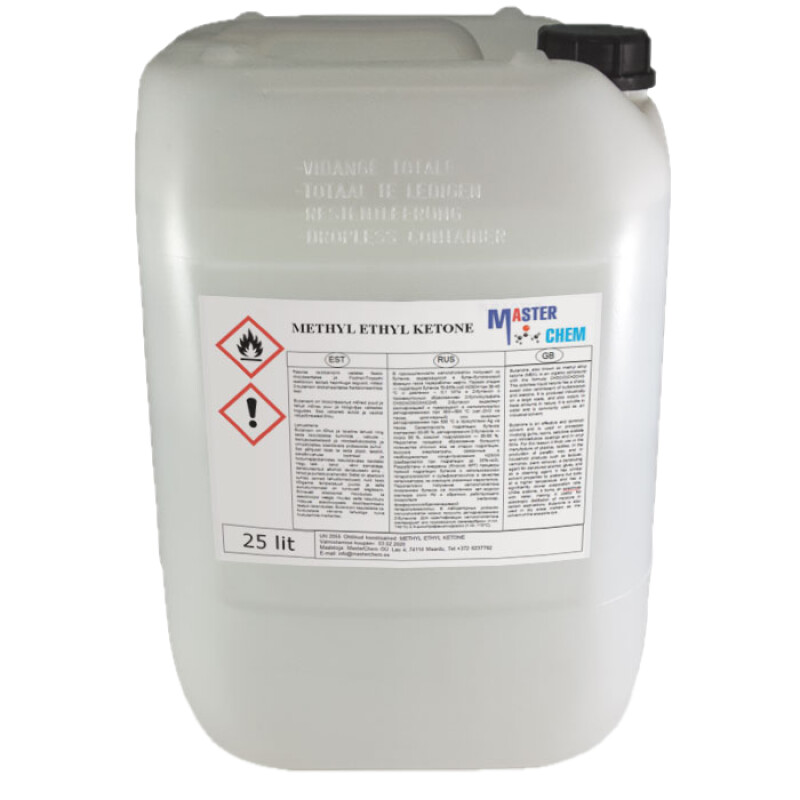 Methyl Ethyl Ketone 25L