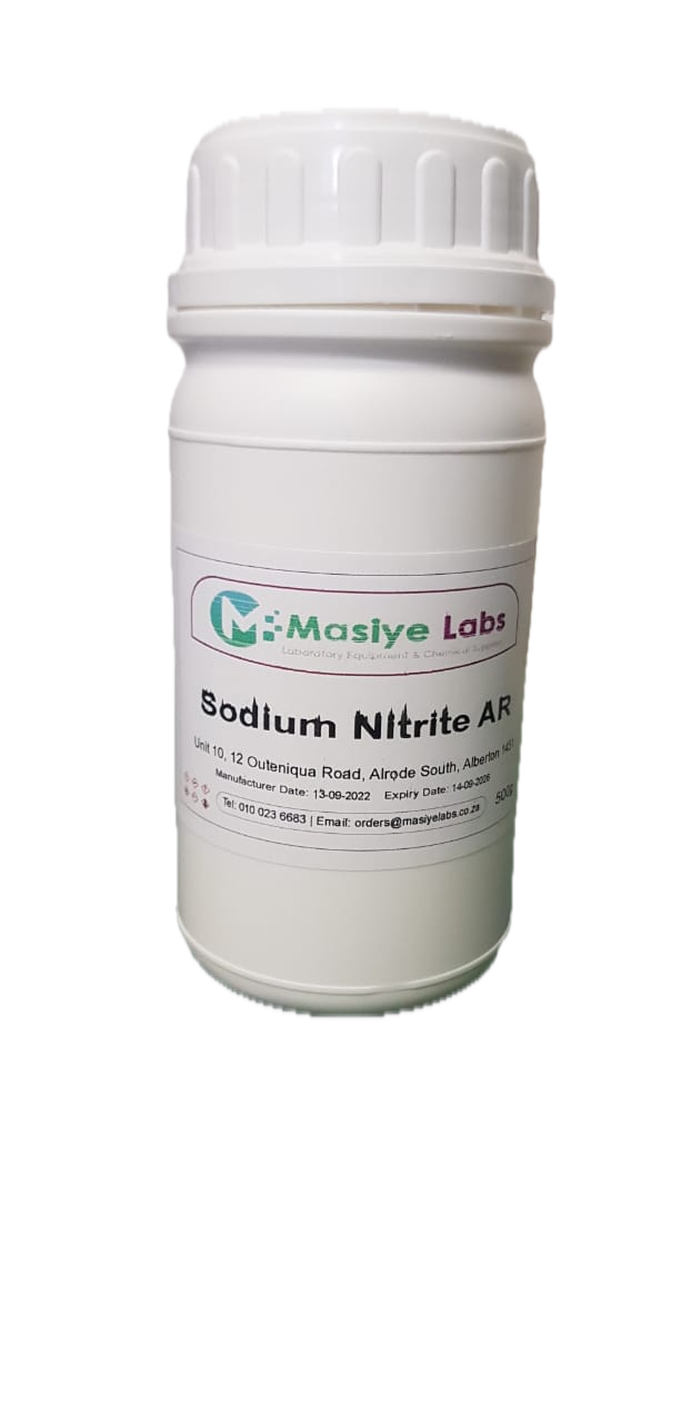 Sodium Nitrite AR Grade 500g Sodium nitrite AR Grade 500g