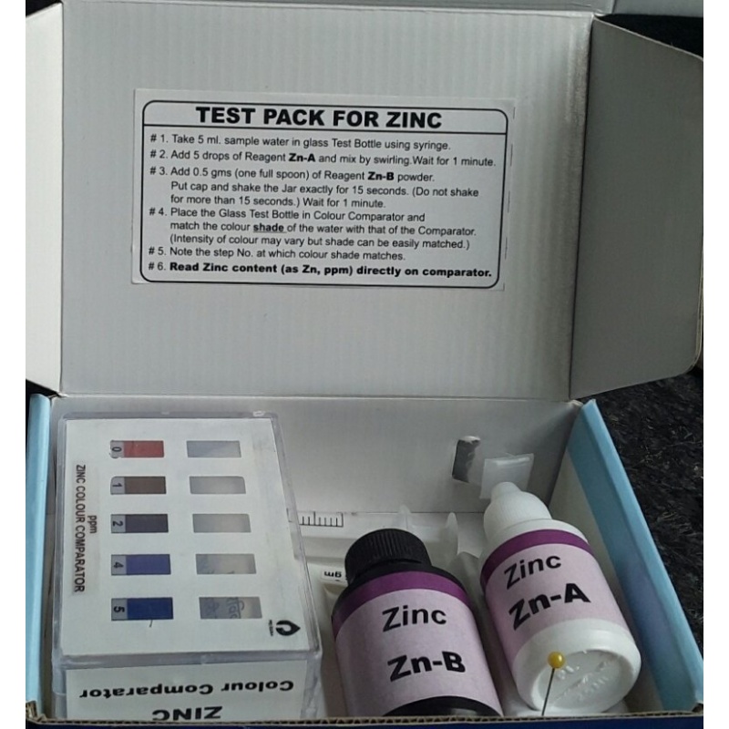 Test Kit Zinc 0-5ppm