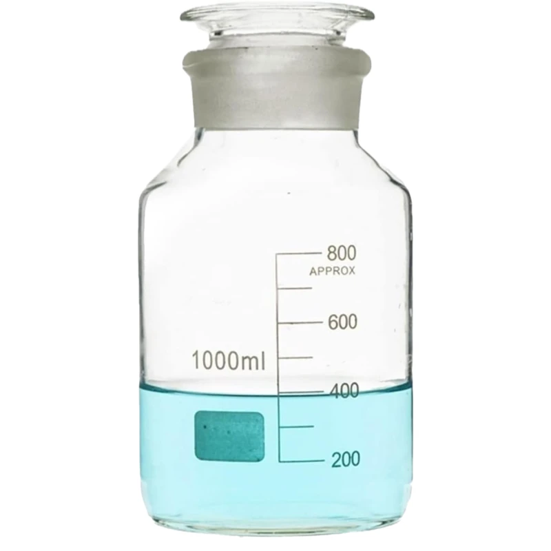 Reagent Bottle Wide Neck - With Stopper 1000ml