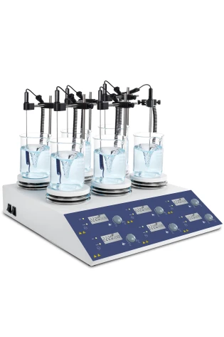 Hotplate Magnetic Stirrer 6 Place